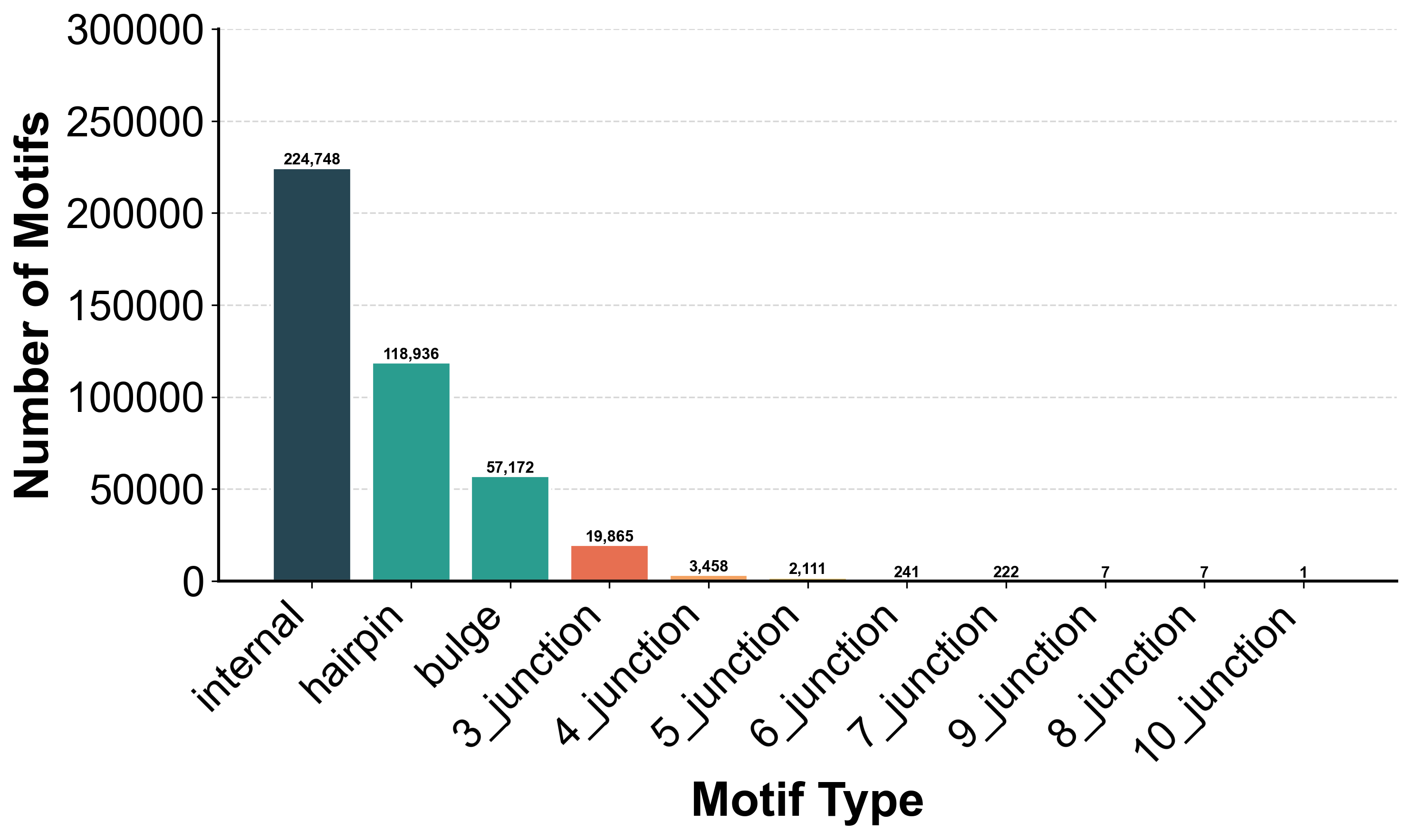 Motif Types Distribution